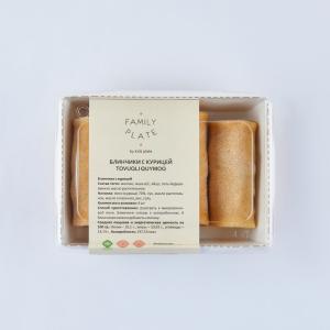 Family Plate Блинчики с курицей, 260 гр 4 шт
